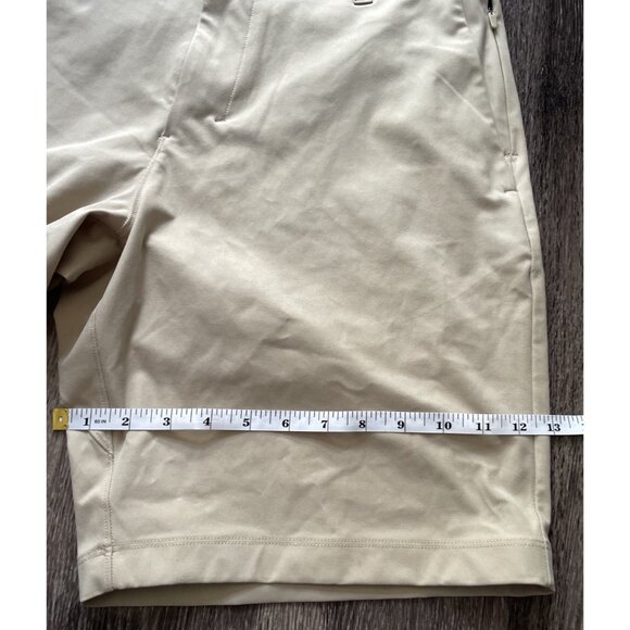 Lululemon Commission Shorts Men’s Sz 34 Sand Relaxed Fit Performance Shorts - Picture 6 of 13